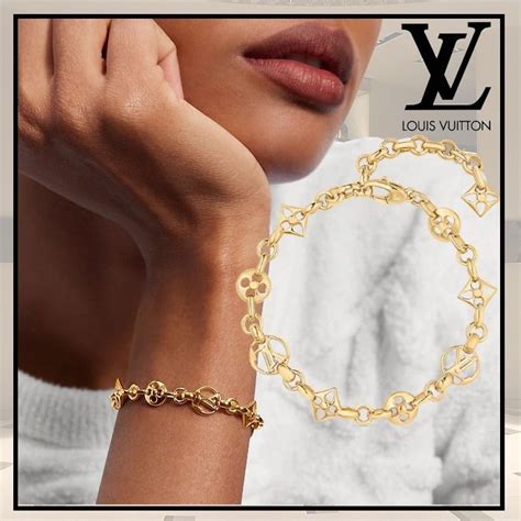 louis vuitton lock bracelet